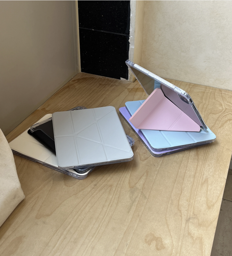 Stand iPad Case – Sleek Magnetic Flip Cover with Pencil Holder