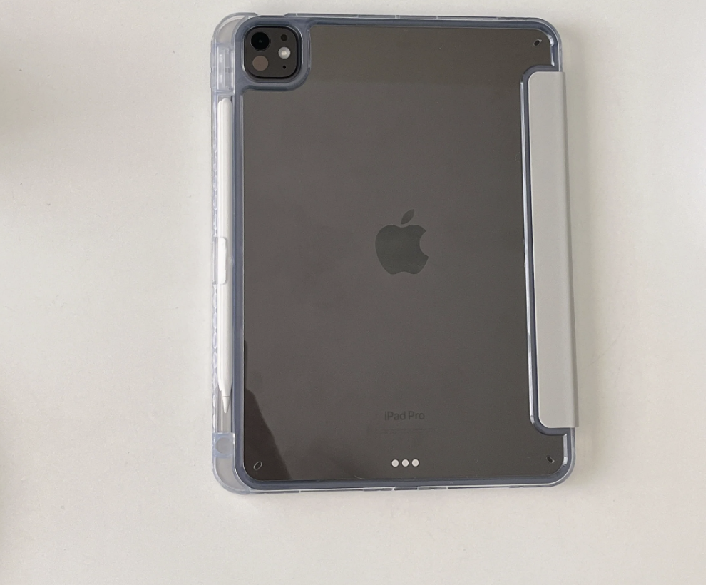 Stand iPad Case – Sleek Magnetic Flip Cover with Pencil Holder