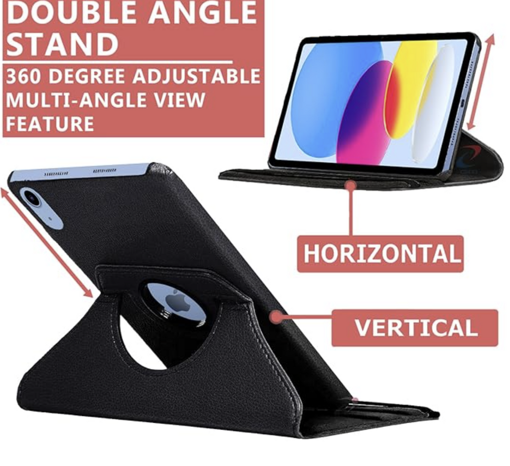 iPad 11th Gen (A16) / 10th Generation Cover Case (2025/2022), Smart Flexible
