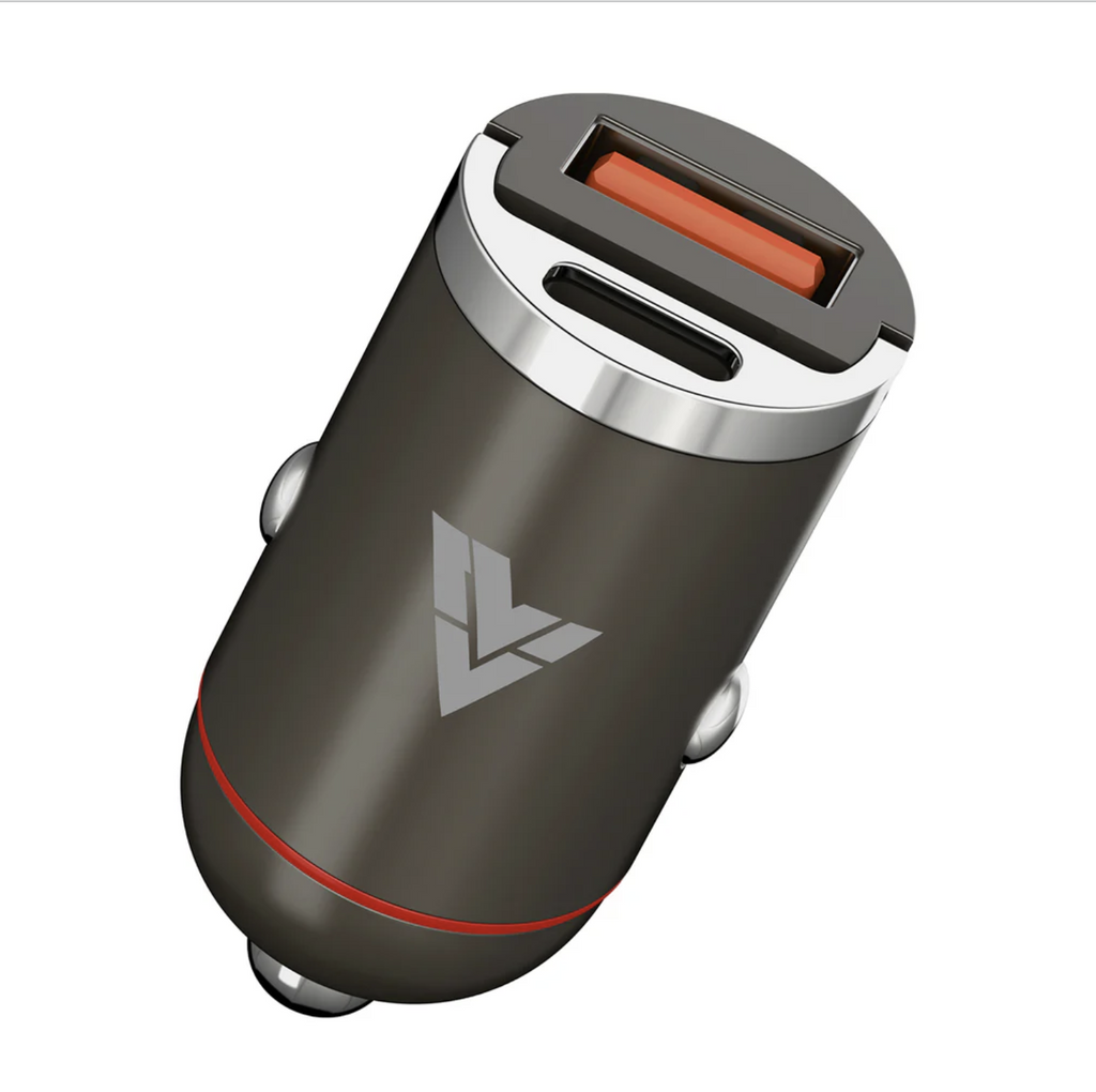 DR VAKU ® ESSENVOLT 65W Fast Charging Dual Port Car Charger