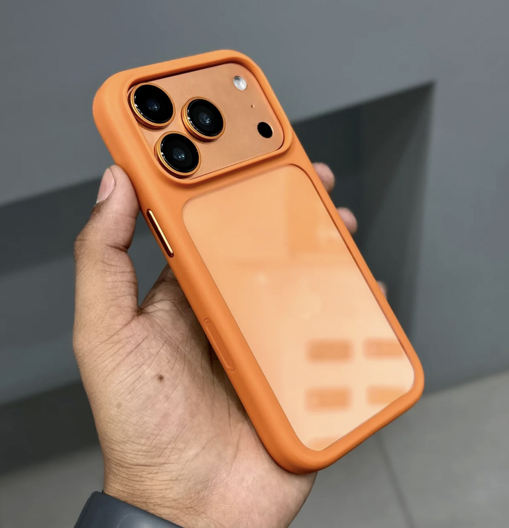 iphone 17 pro and 17 pro max  CMAQ ORIX CASE-ORANGE