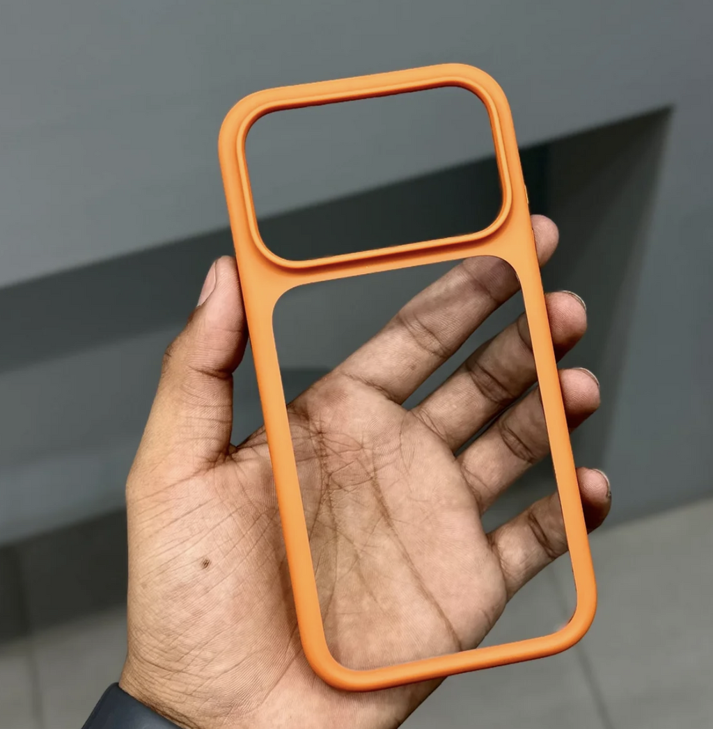 iphone 17 pro and 17 pro max  CMAQ ORIX CASE-ORANGE