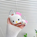 Iphone Charger Case Cover - Cute Kitty - 4 Piece Set (With Wire Protector)