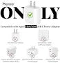 Meyaar 4 in 1 Silicone Case for Apple 20W USB-C Power Adapter Protective Cover for Apple iPhone Charger